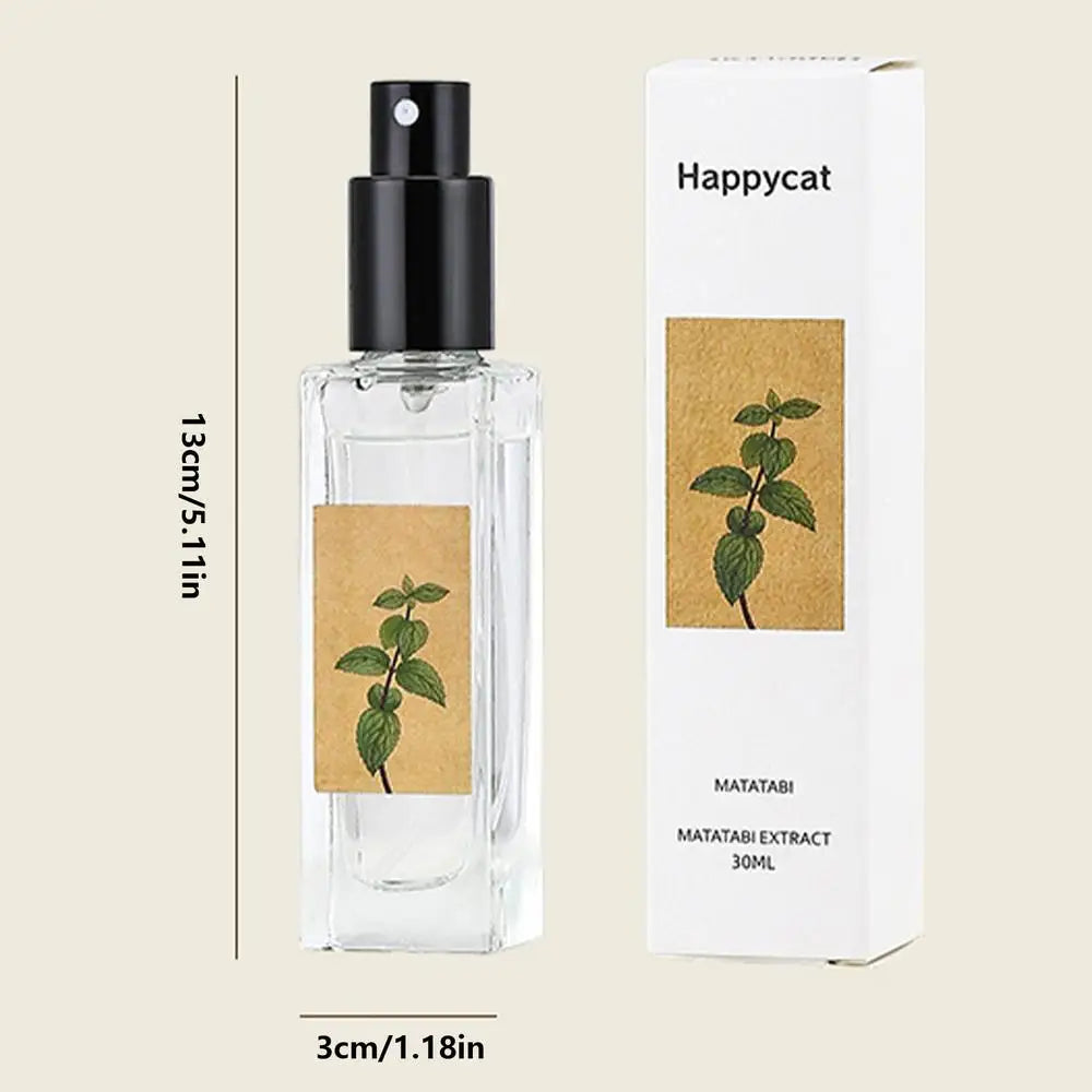 Catnip Spray for Cats Cat Attract Joy Herbal Spray Training Aid Effective Liquid Mist for Scratching Control Safe for Nest Toys