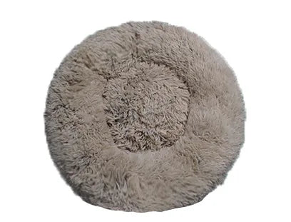 40-90cm Round Pet Bed for Large Dog Bed Super Soft Cat Bed Long Plush Dog House for Medium Dog House Winter Warm Sleeping