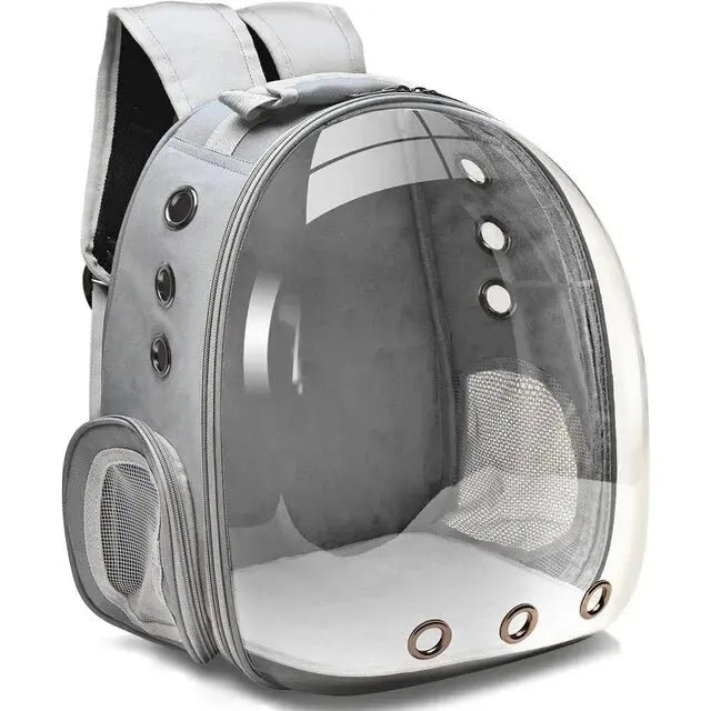 Astronaut Transparent Cat Carrier Backpack| Transparent Capsule Bag| Breathable Pet Travel Bag