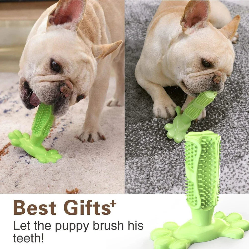 Chewable Dog Toy: Teeth-cleaning gum toy for large breeds, reduces bad breath and promotes oral hygiene.