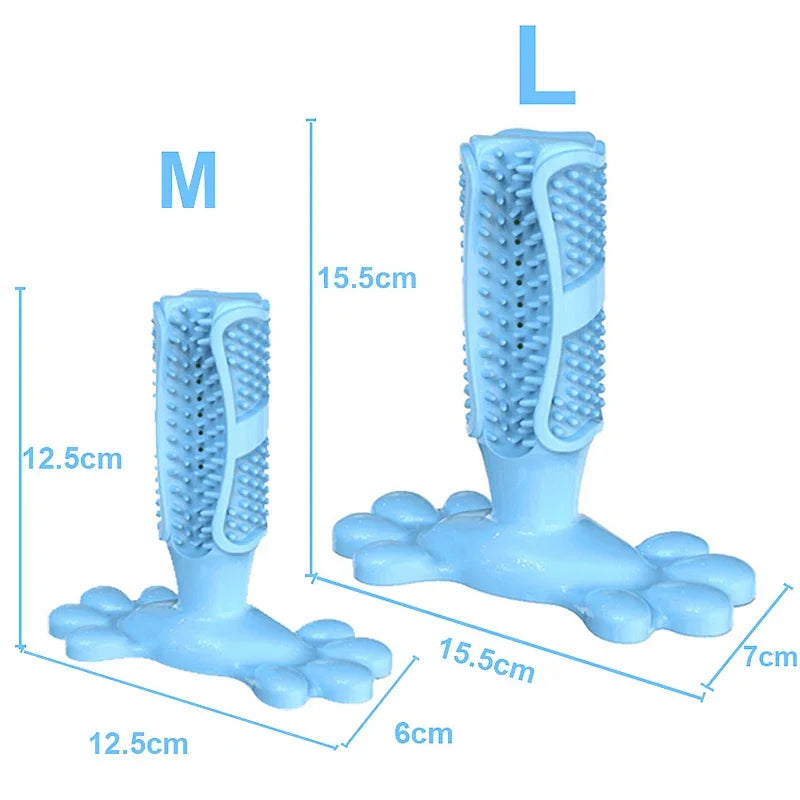 Chewable Dog Toy: Teeth-cleaning gum toy for large breeds, reduces bad breath and promotes oral hygiene.