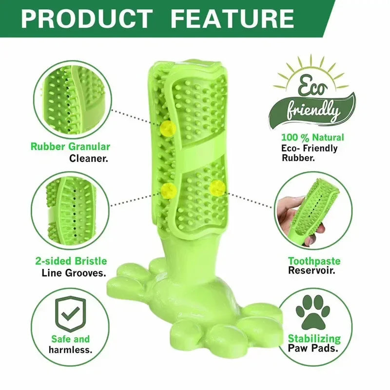 Chewable Dog Toy: Teeth-cleaning gum toy for large breeds, reduces bad breath and promotes oral hygiene.