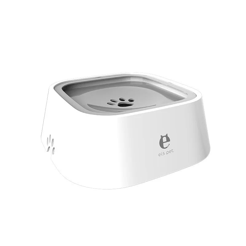 Dog Water Bowl Splash Proof Anti Spill Slow Feeder Dish Cat Water Bowl No Slip Dispenser Drinking for Dog Cat Portable Pet Bowl